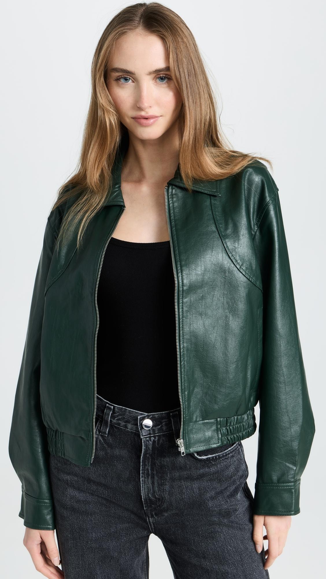 Moon river leather clearance jacket