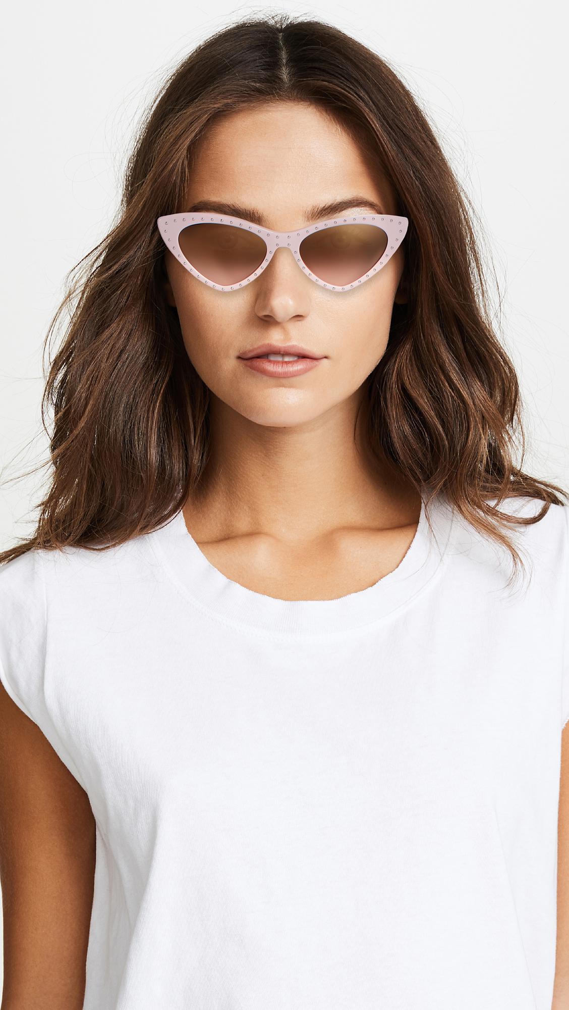 moschino cat eye sunglasses