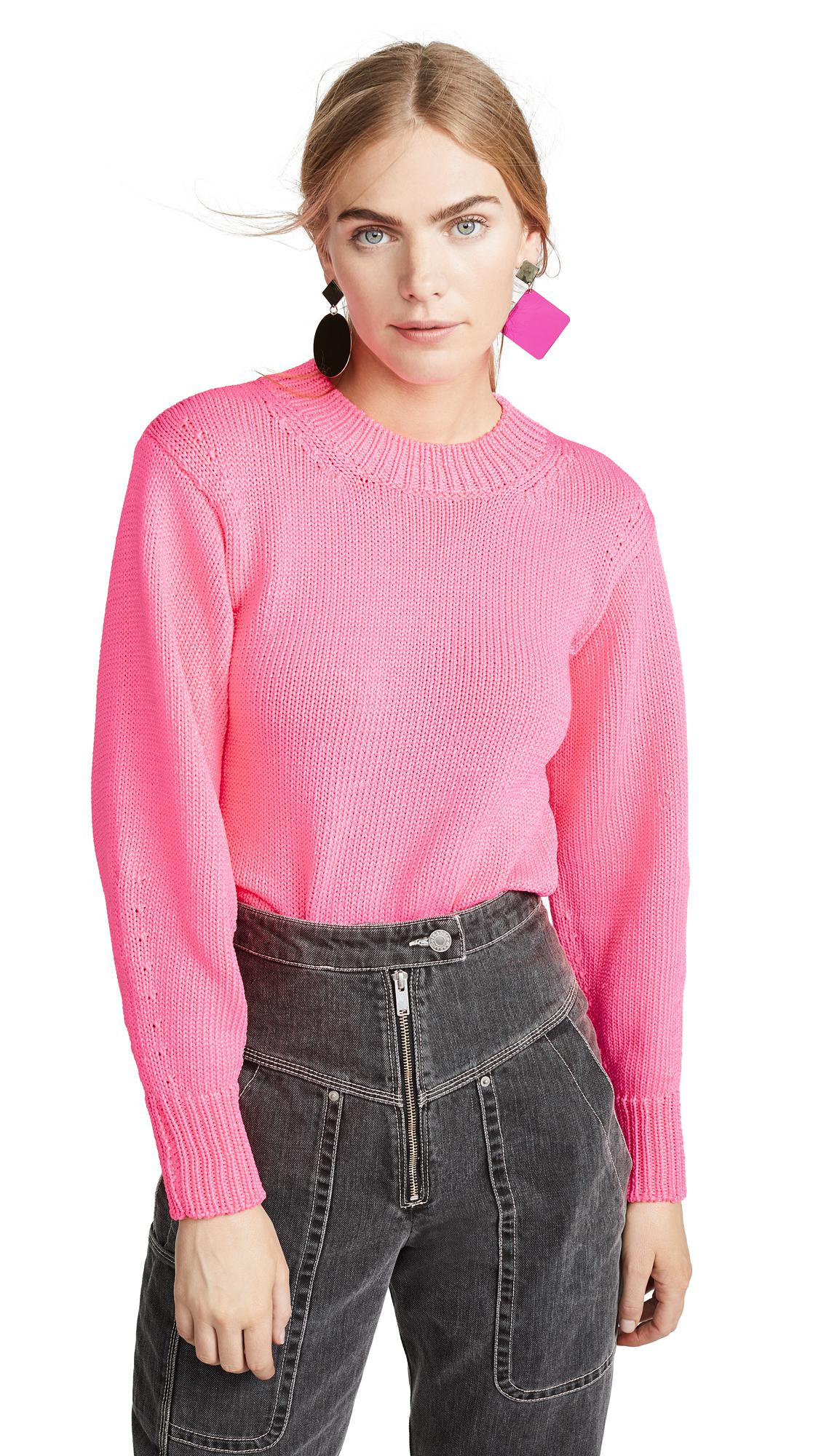 Étoile Isabel Marant Synthetic Zino Sweater in Pink - Lyst