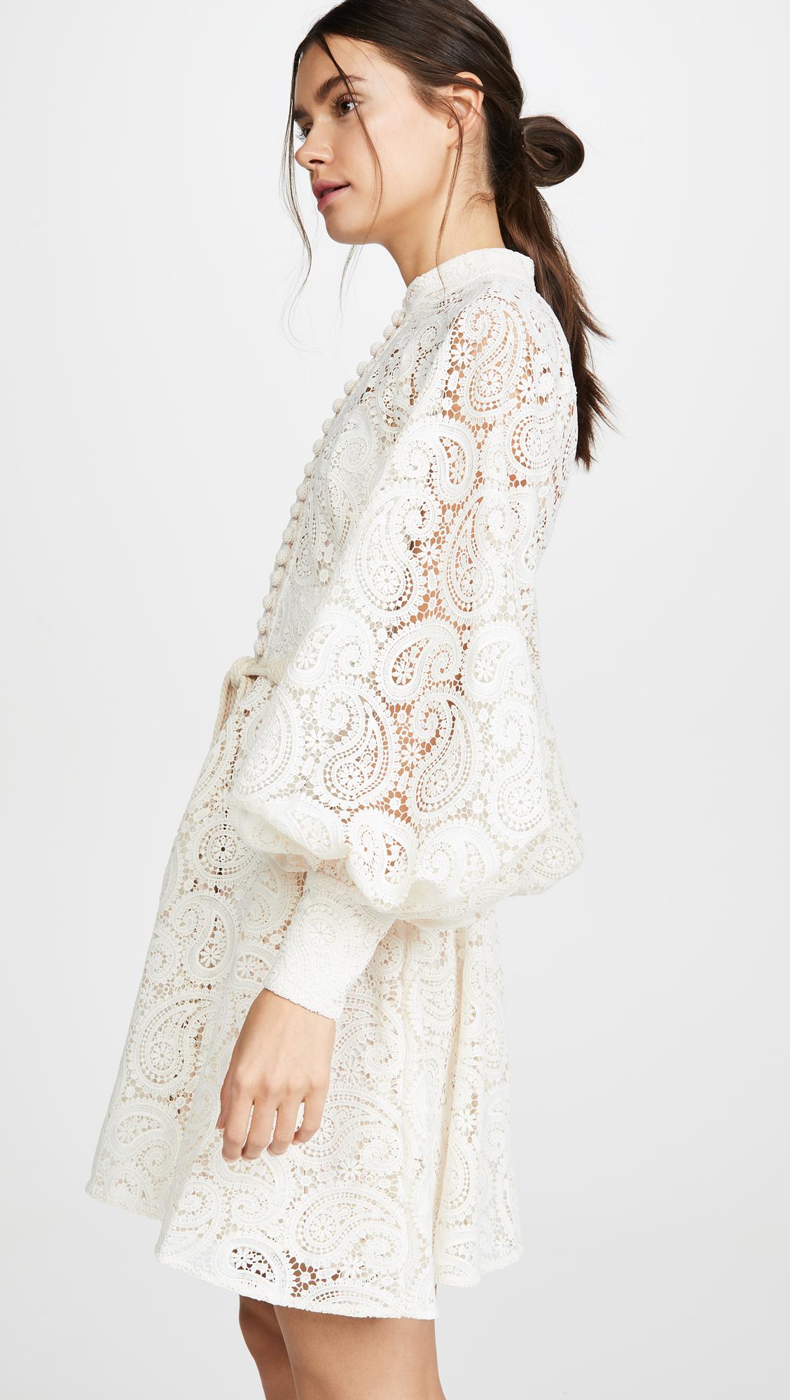 Amari paisley lace long dress cheap