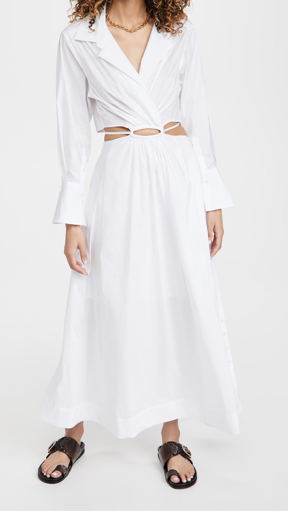 sharona pleated mini dress