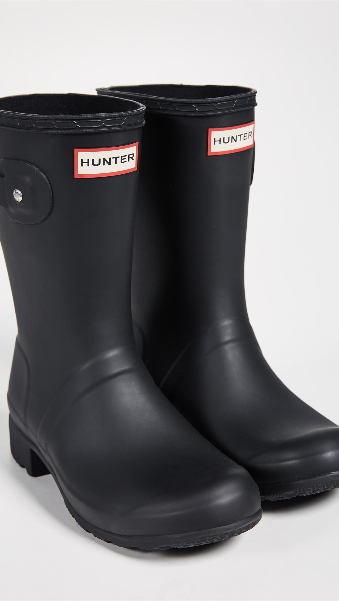 hunter short tour boots