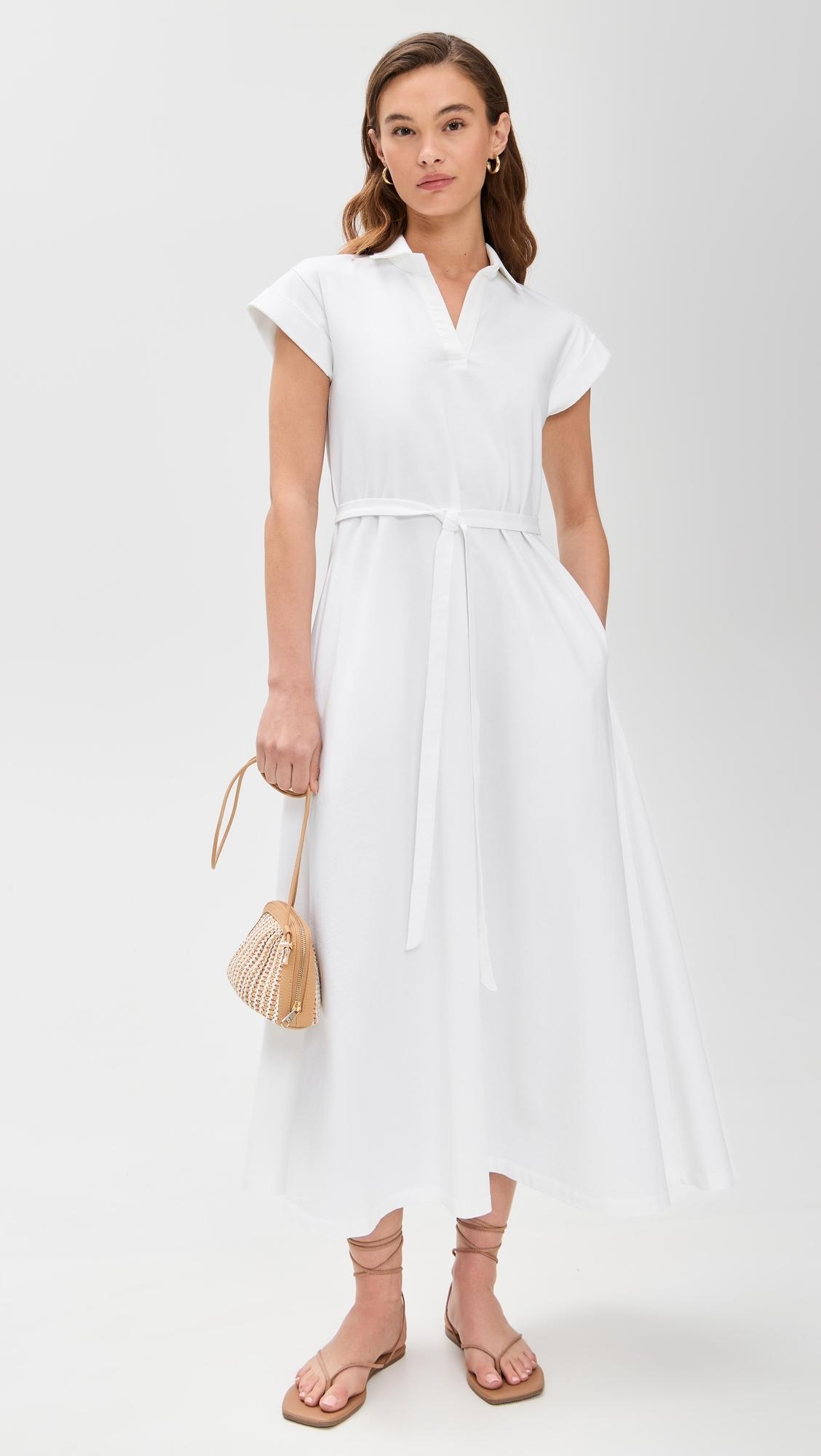La Ligne Polo Andie Dress in White | Lyst