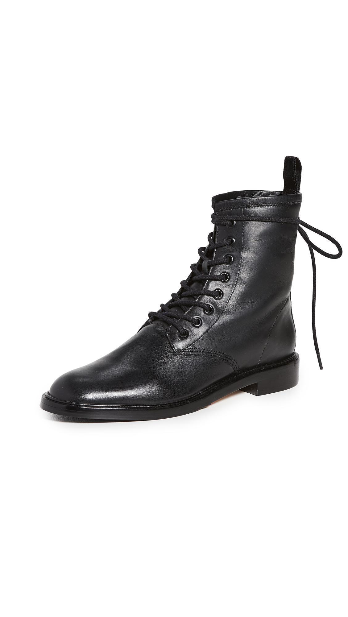 amazon black patent ankle boots