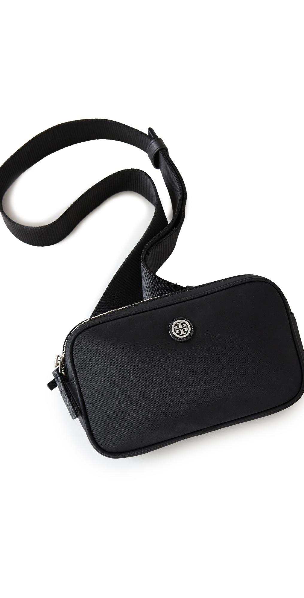 Tory Burch Virginia Belt Bag in Black | Lyst