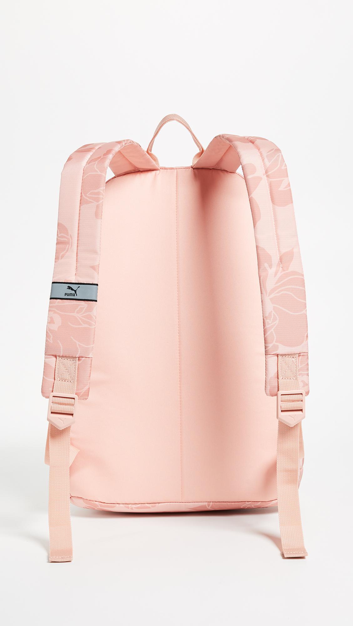 pink puma rucksack