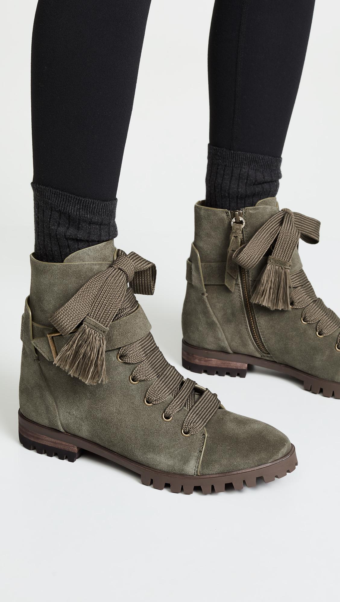 celine combat boots
