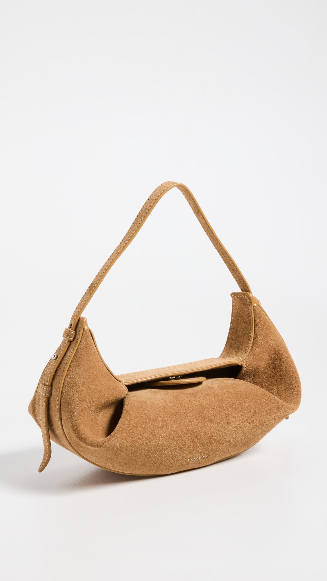 Yuzefi Leather Mini Fortune Cookie Shoulder Bag Lyst