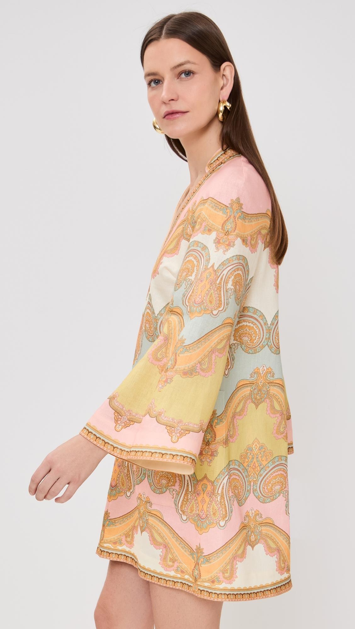 Zimmermann Maxine Tunic Mini Dress | Lyst