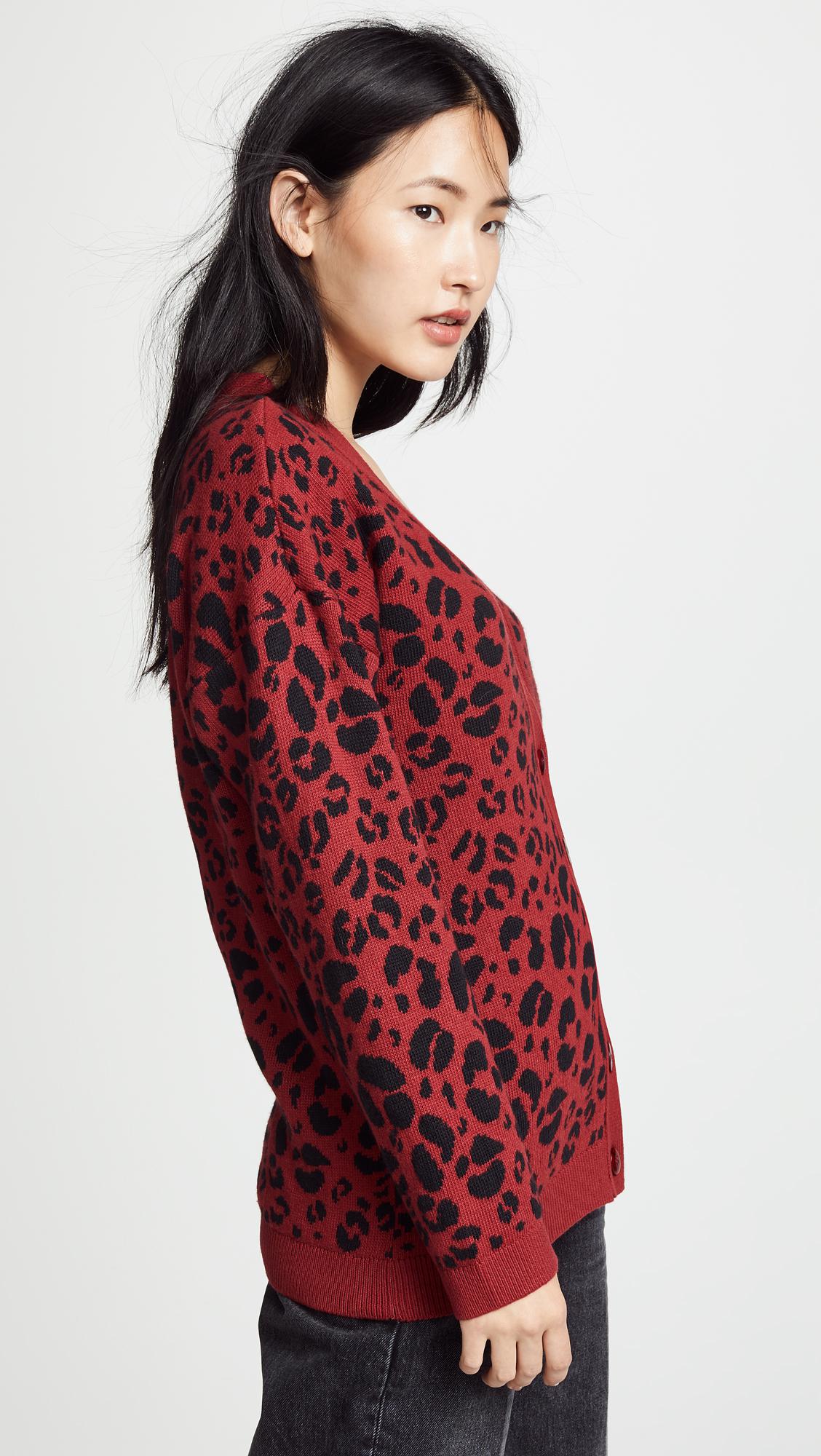 anine bing justine cardigan