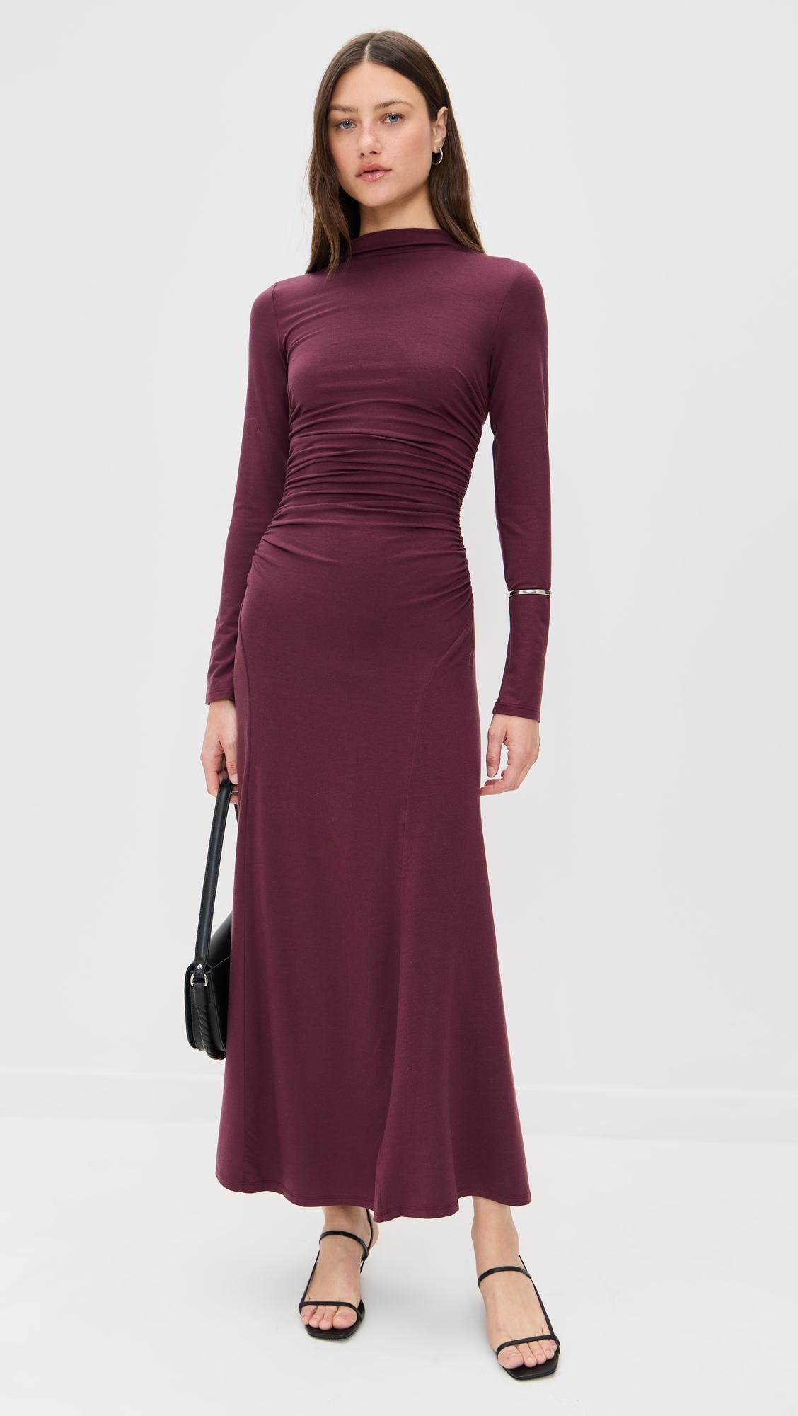 Reformation Nemy Knit Dress in Purple | Lyst