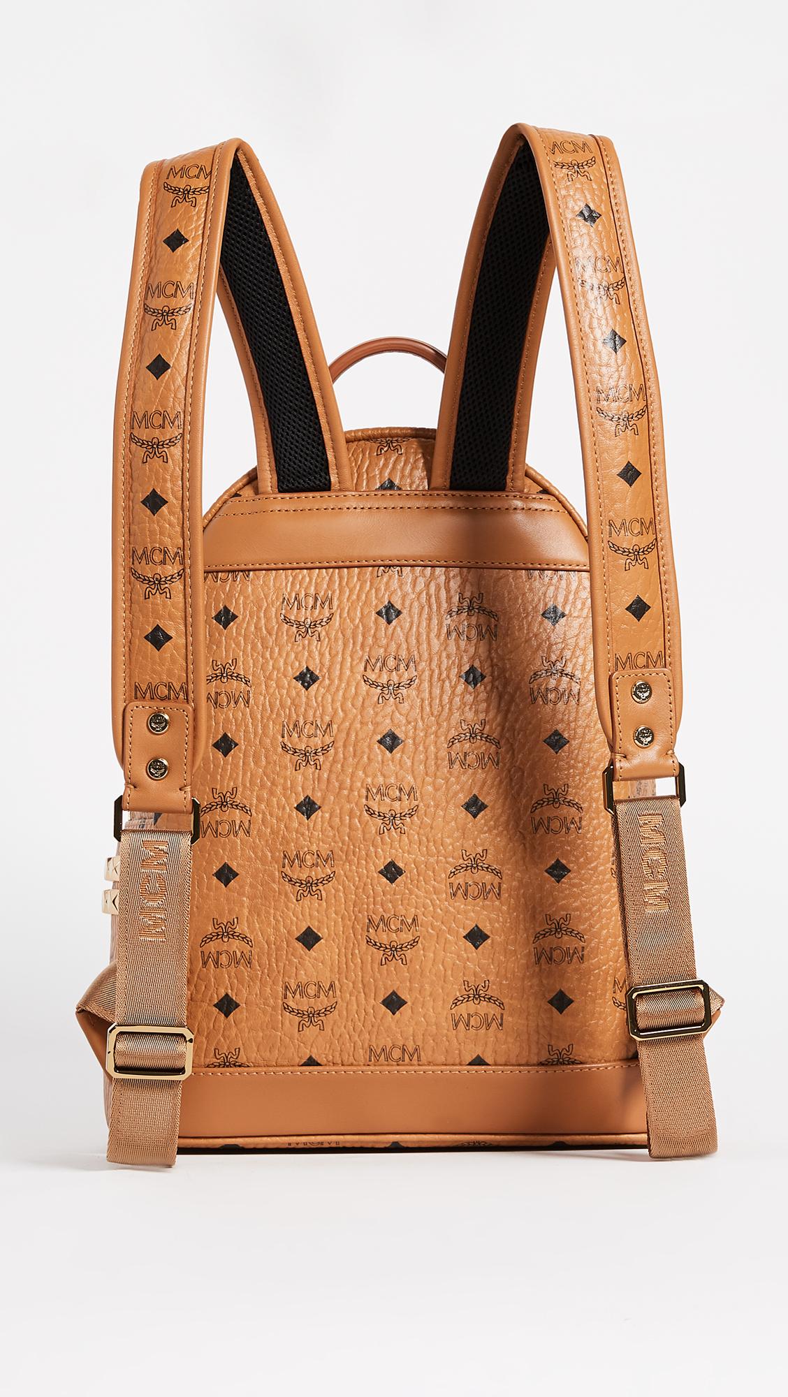 mcm backpack strap