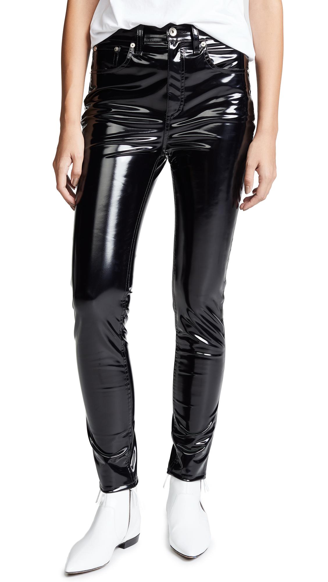rag & bone vinyl pants
