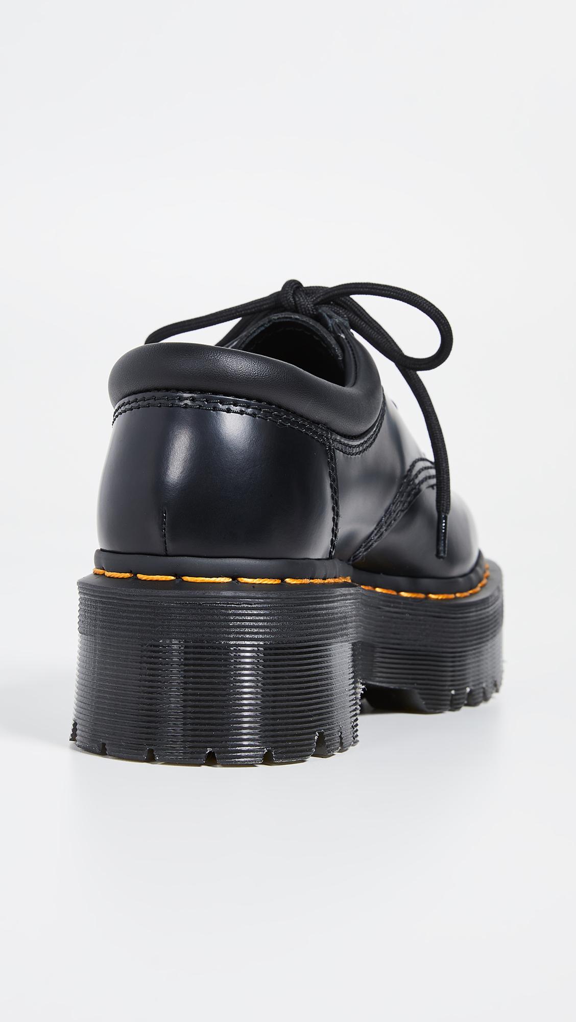 Dr. Martens 8053 Quad 5 Tie Shoes in Black | Lyst