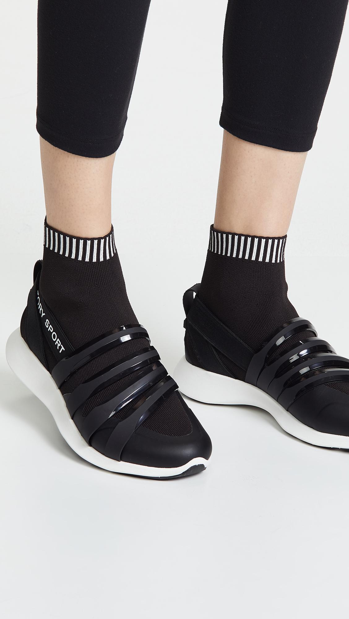Tory burch sock best sale sneakers