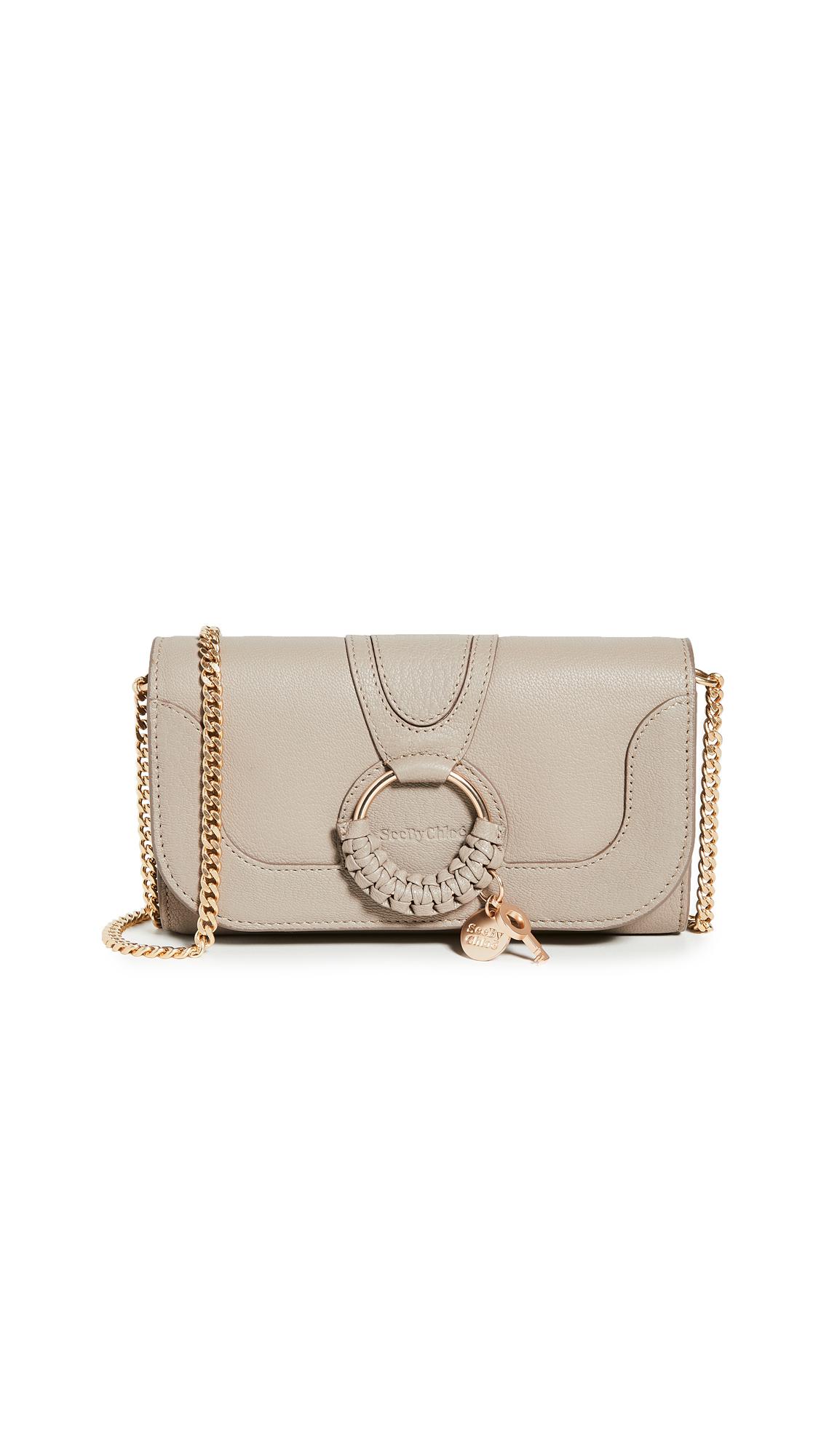 See by Chloé Hana Leather Wallet on Chain