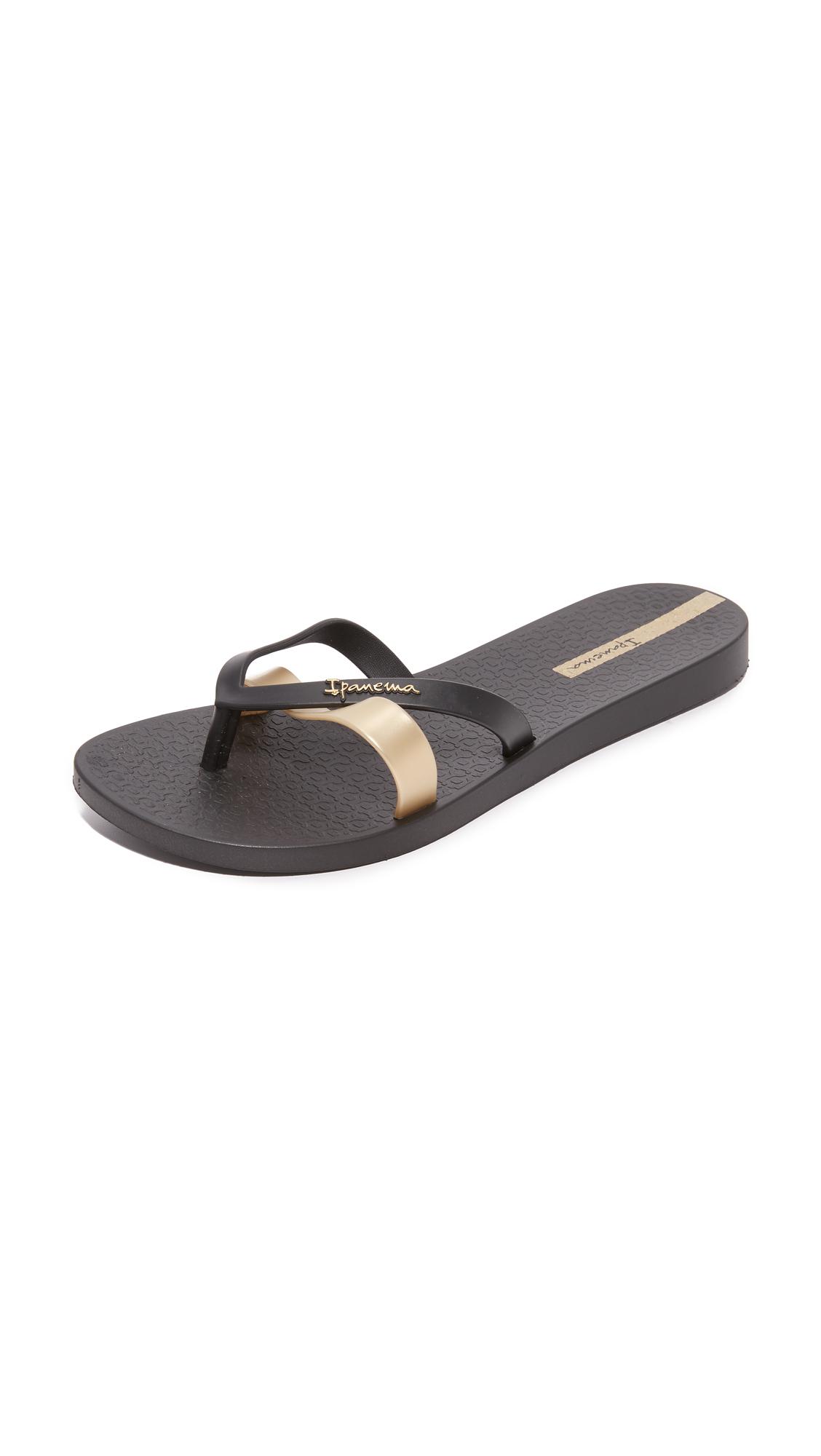 Lyst Ipanema Kirei Flip Flops in Black