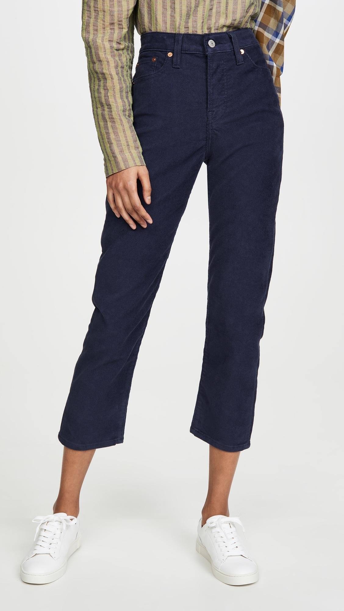 levi's wedgie straight corduroy