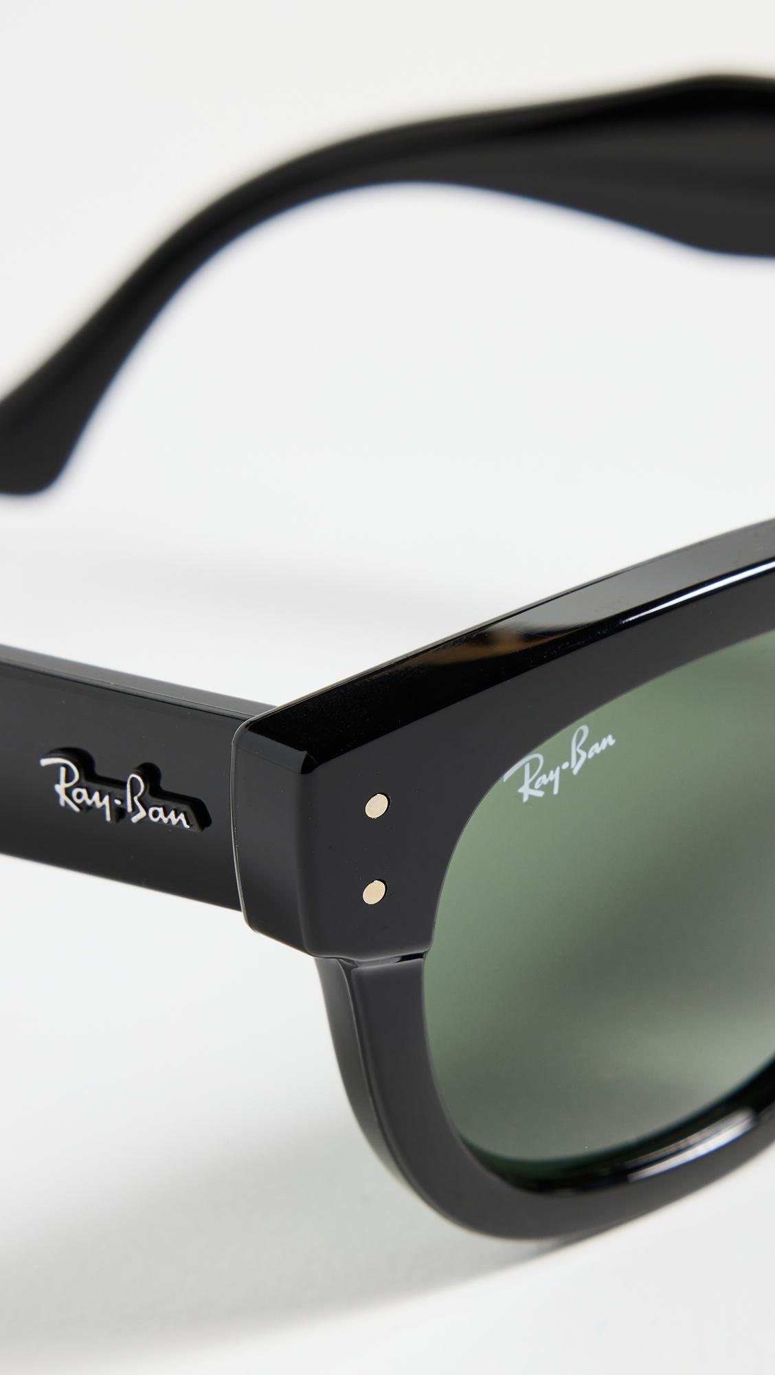 Ray-Ban Mega Hawkeye Sunglasses in Black | Lyst