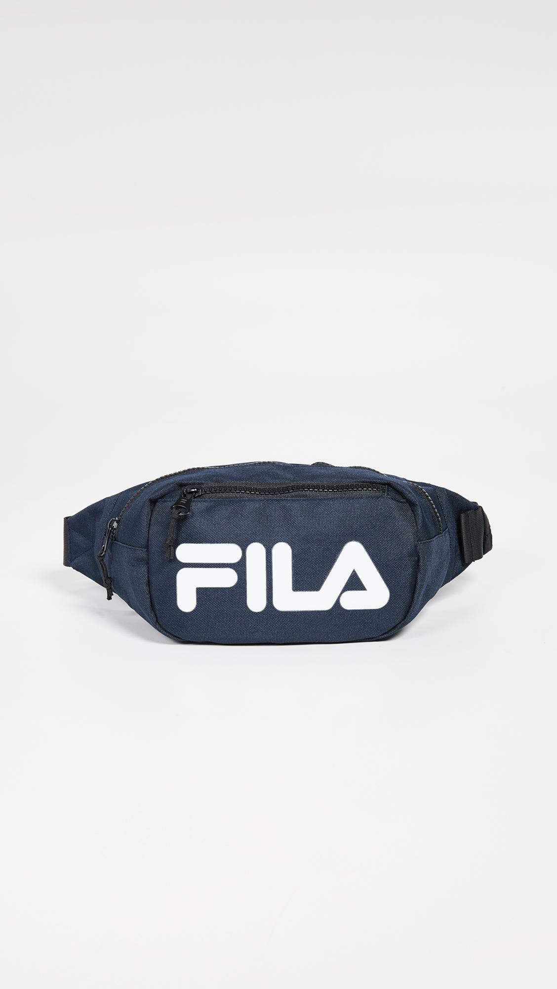 fila hunts logo waist bag