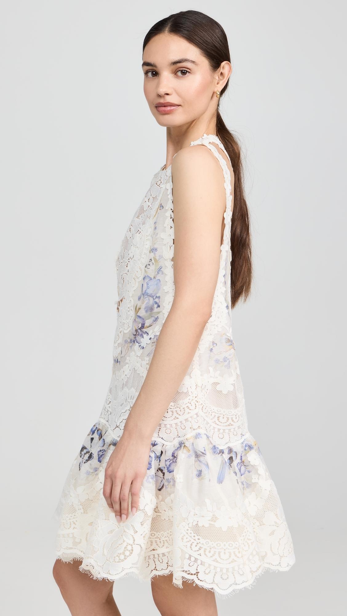 black lace bandeau dress Kerry | Black Lace Bandeau Mini Dress With Bow-Detail
