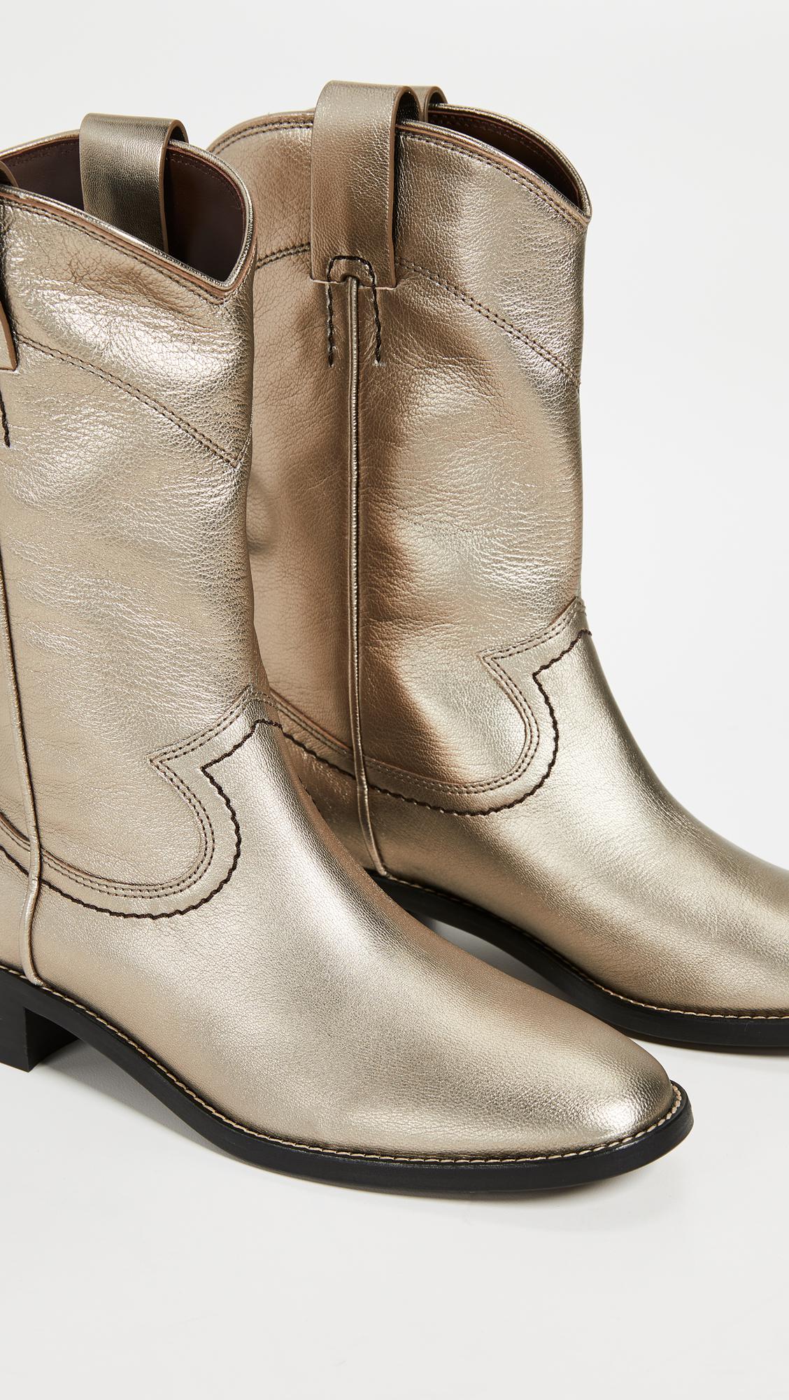 see by chloe annika western boots
