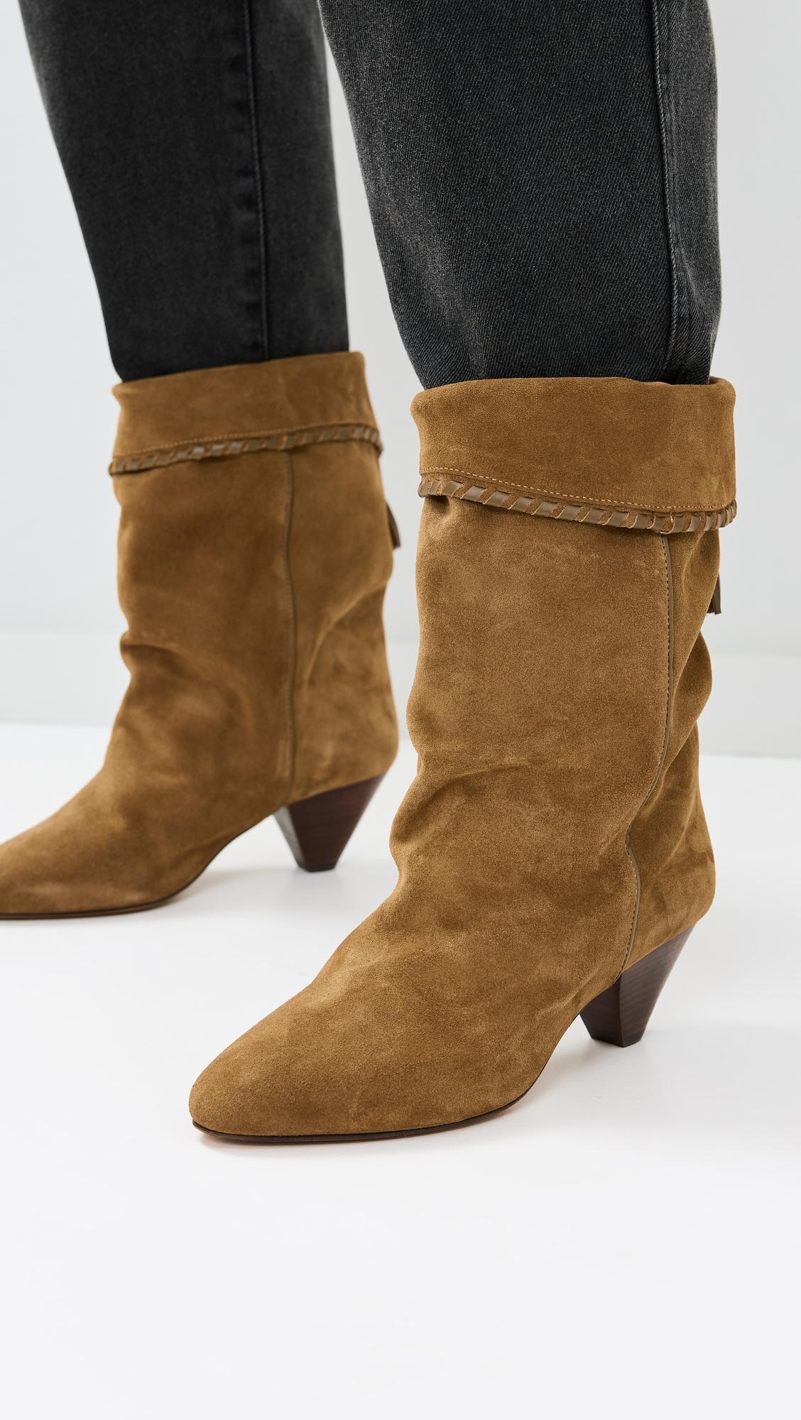 Isabel Marant Dalby Boots in Natural | Lyst