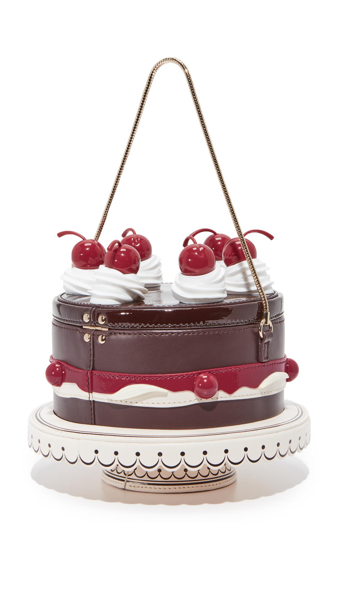 Kate Spade Cherry Cake Bag in Red | Lyst
