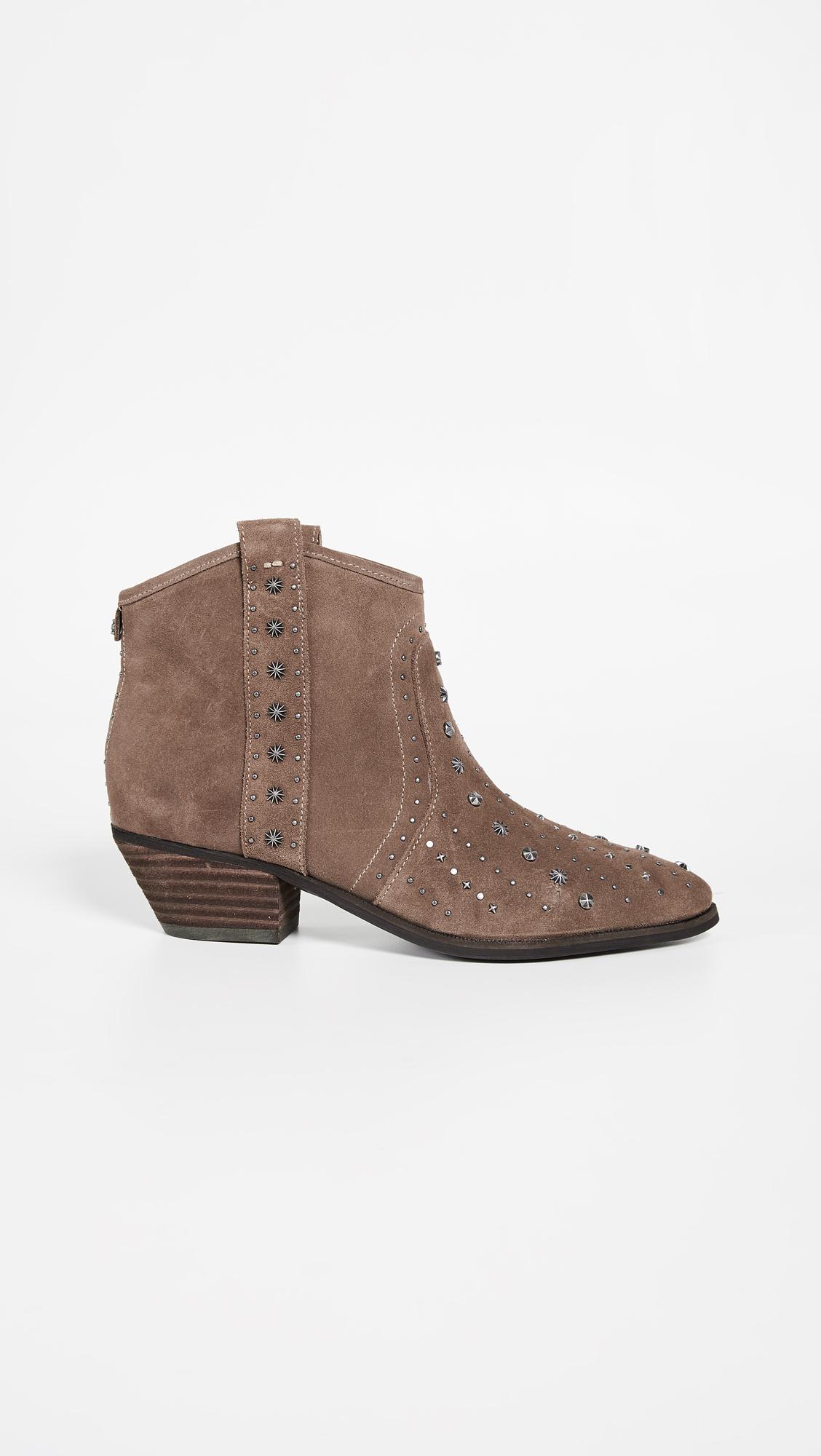 brian studded western bootie