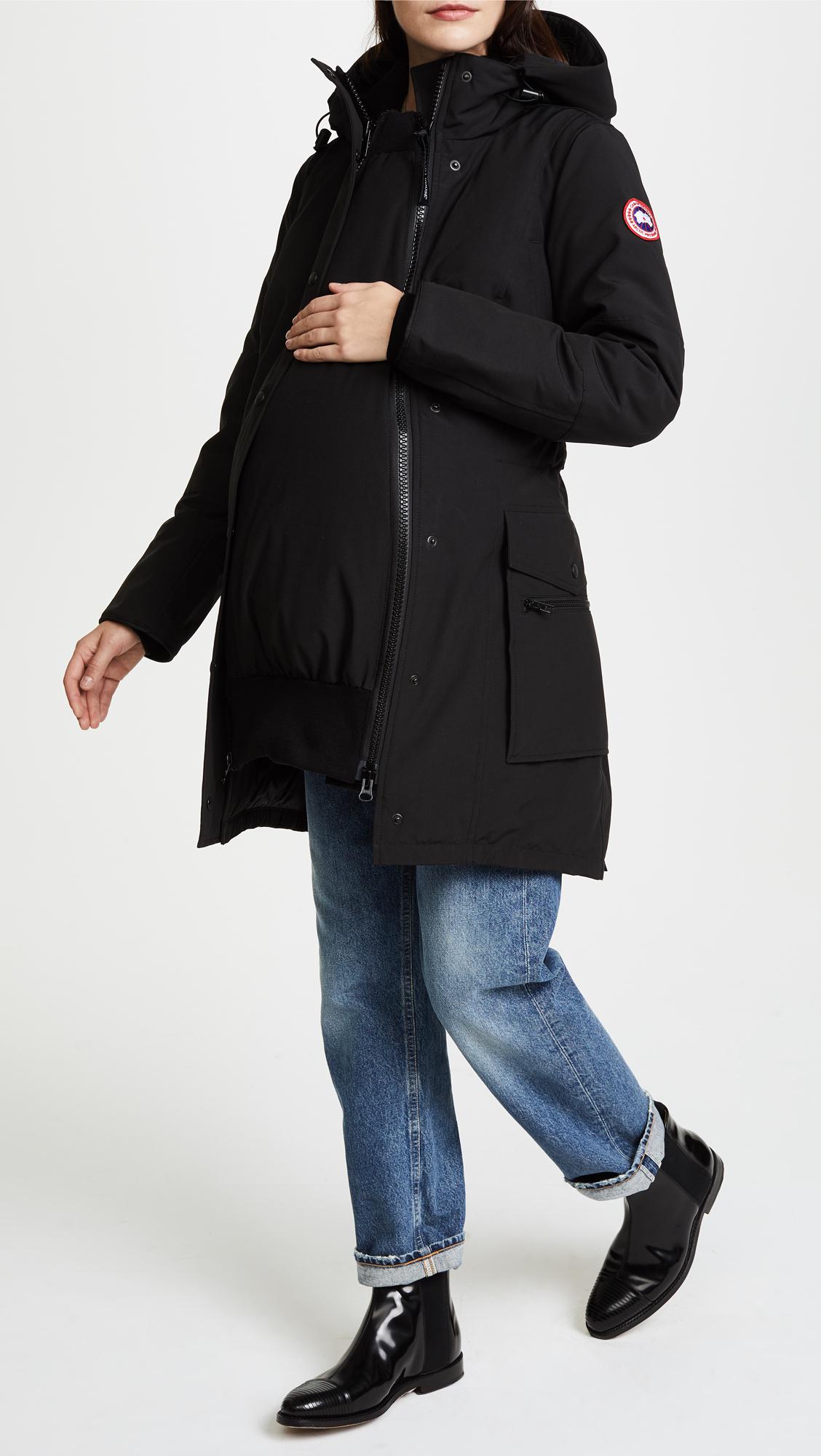 Canada Goose F Goose Bump Maternity Extension Panel in Black | Lyst