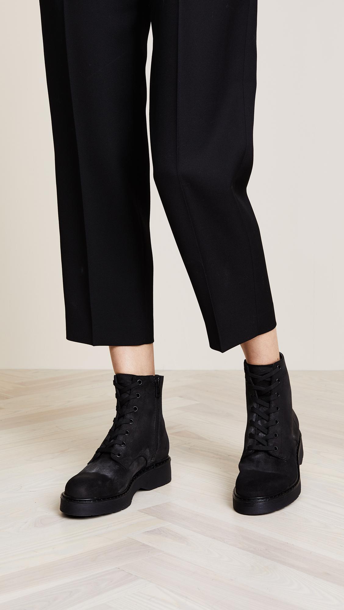 vince cabria lace up boot