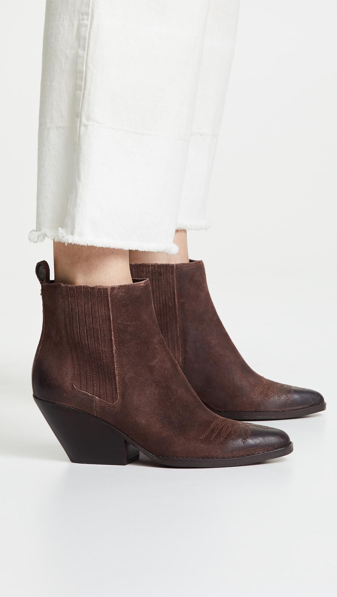 michael kors sinclair leather ankle boot