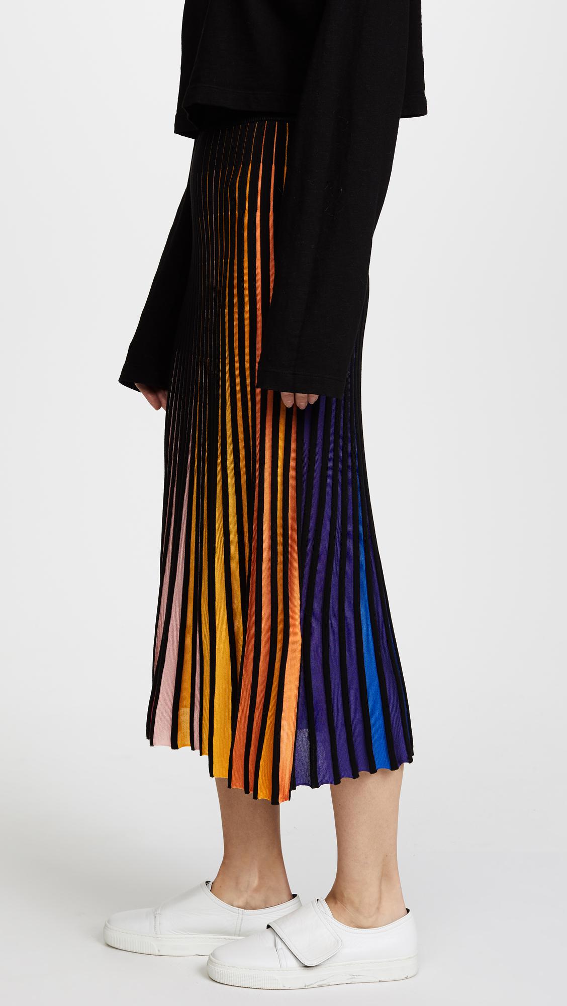 Kenzo top rainbow skirt