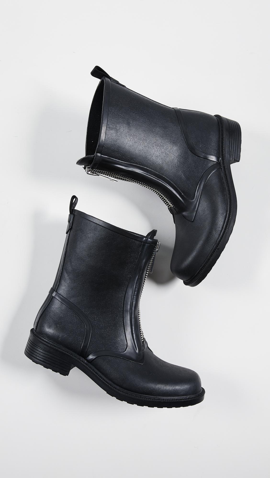 frye storm zip rain bootie