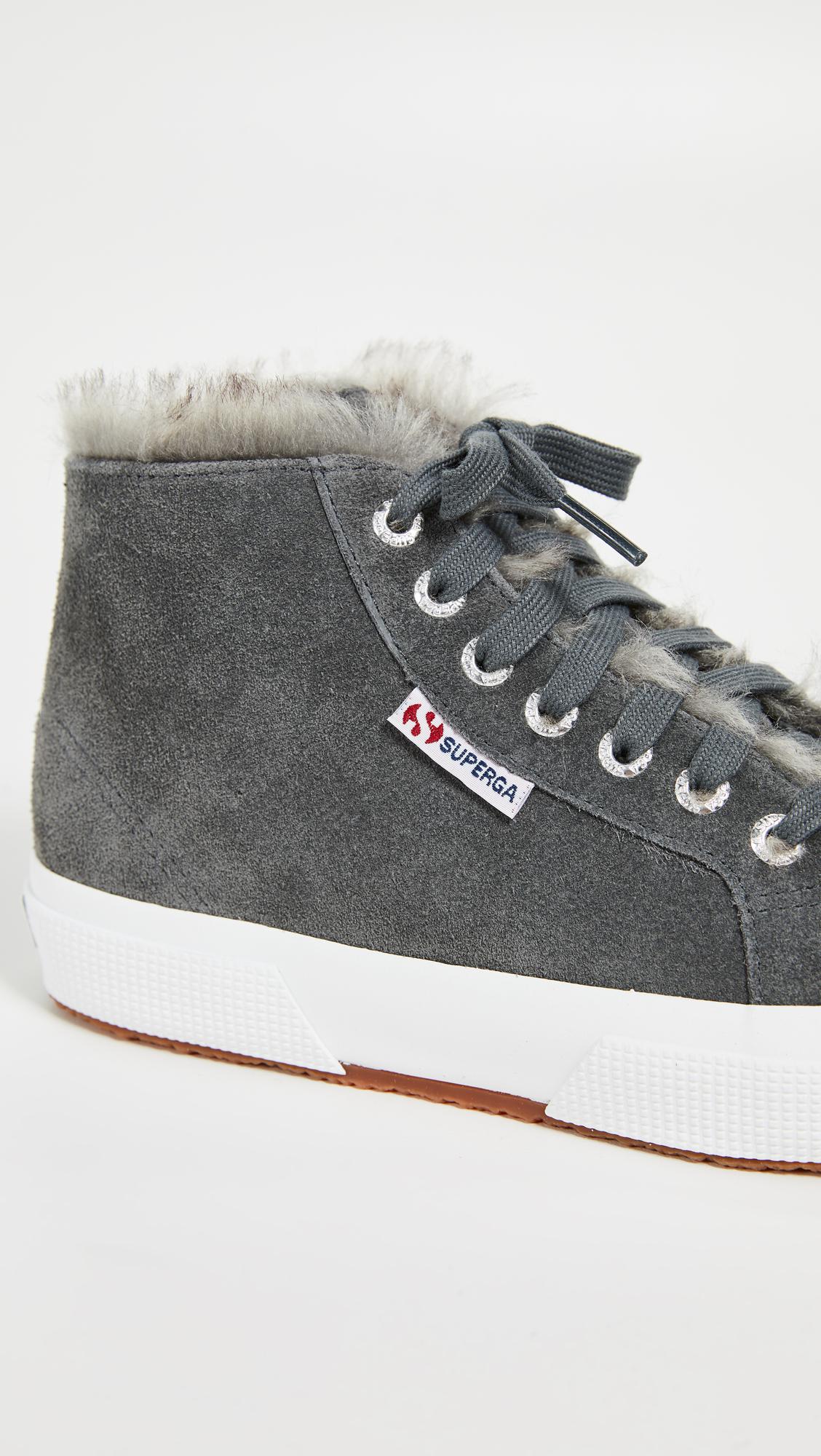 superga fleece lined