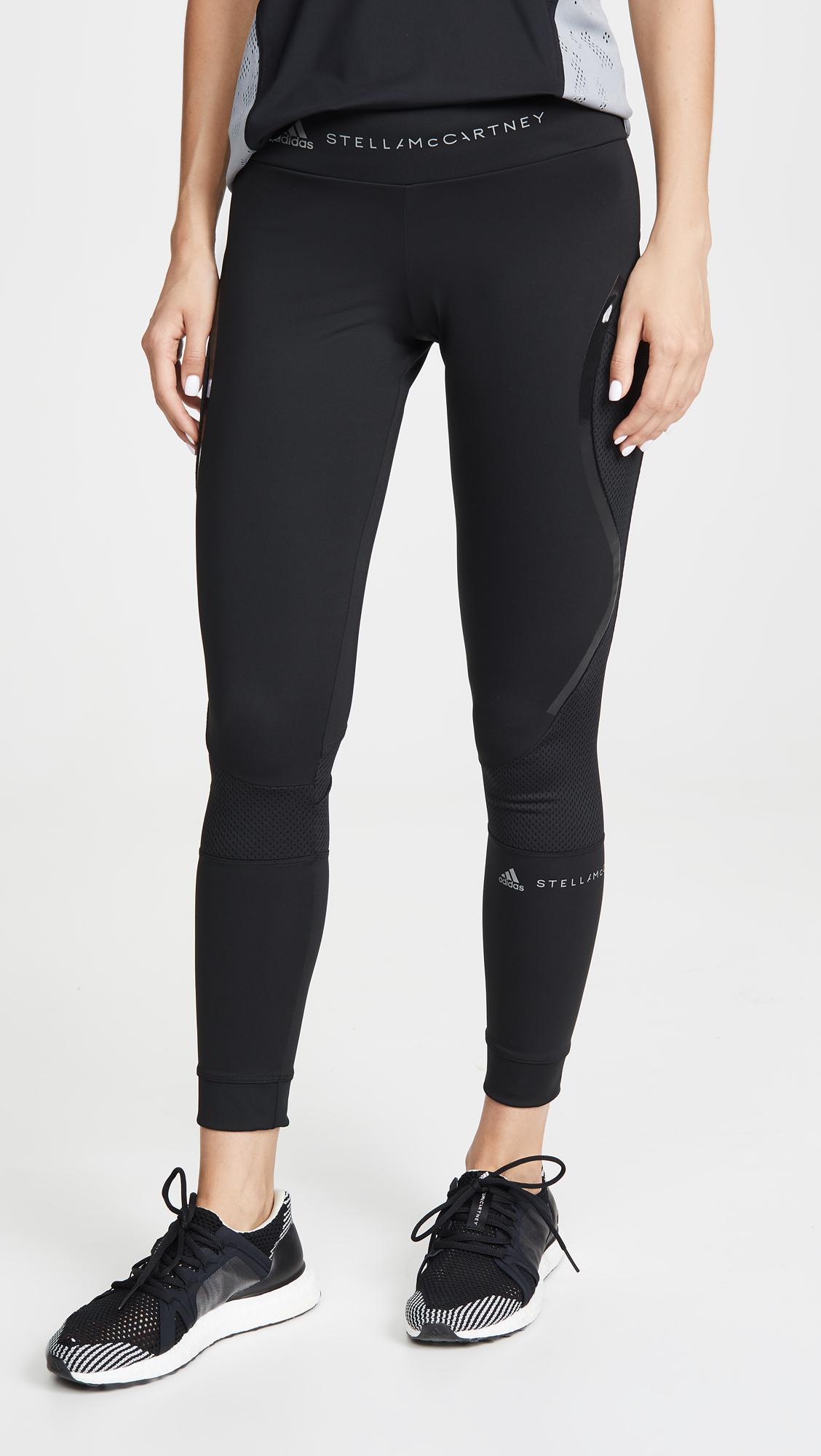 adidas By Stella McCartney Synthetic Essential Leggings in Black - Lyst
