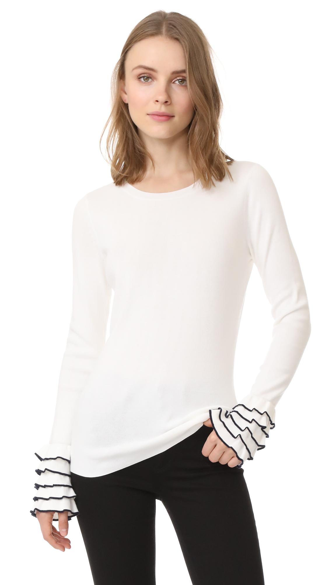 club monaco white sweater