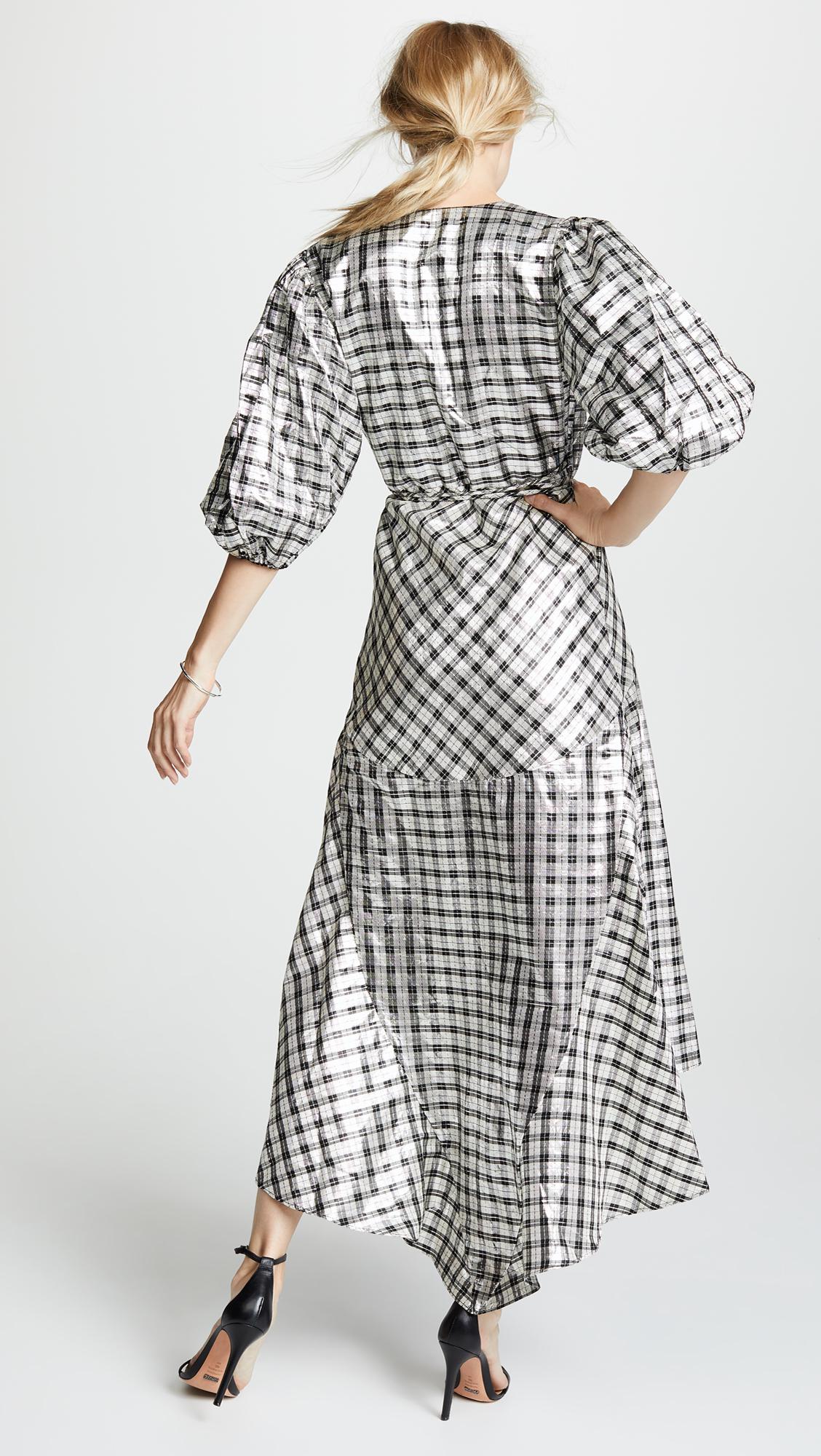 Ganni lagarde shop dress