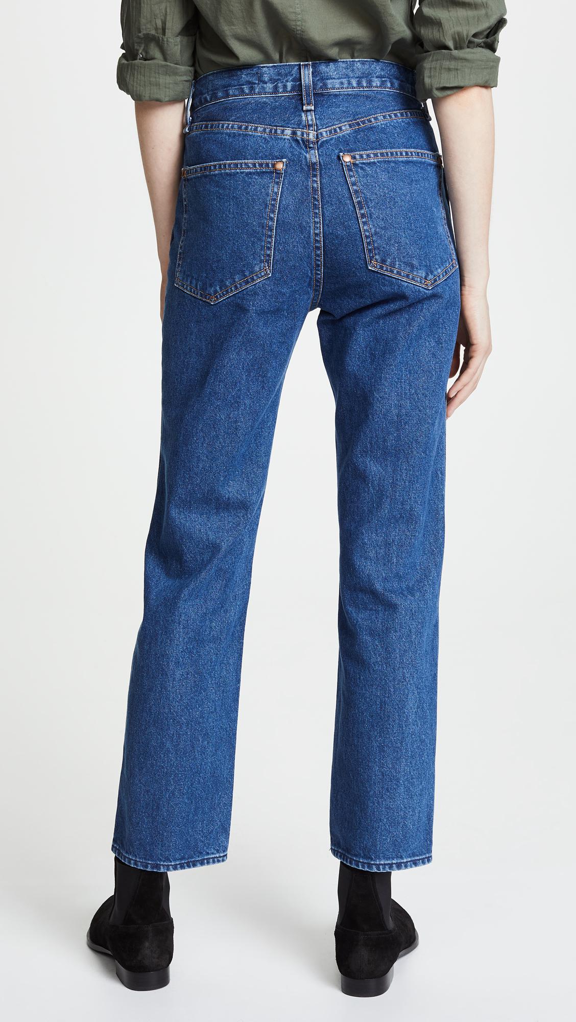 Rag & Bone Denim Vintage Straight Jeans in Blue - Lyst