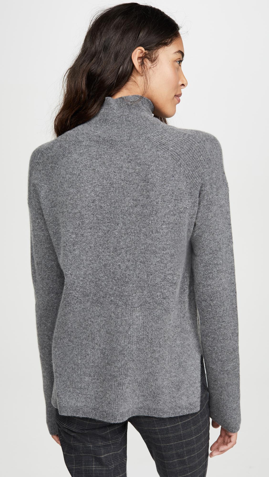 Naadam Cashmere Chunky Crewneck Sweater Smoke | Sweaters, Crew neck sweater, Cashmere