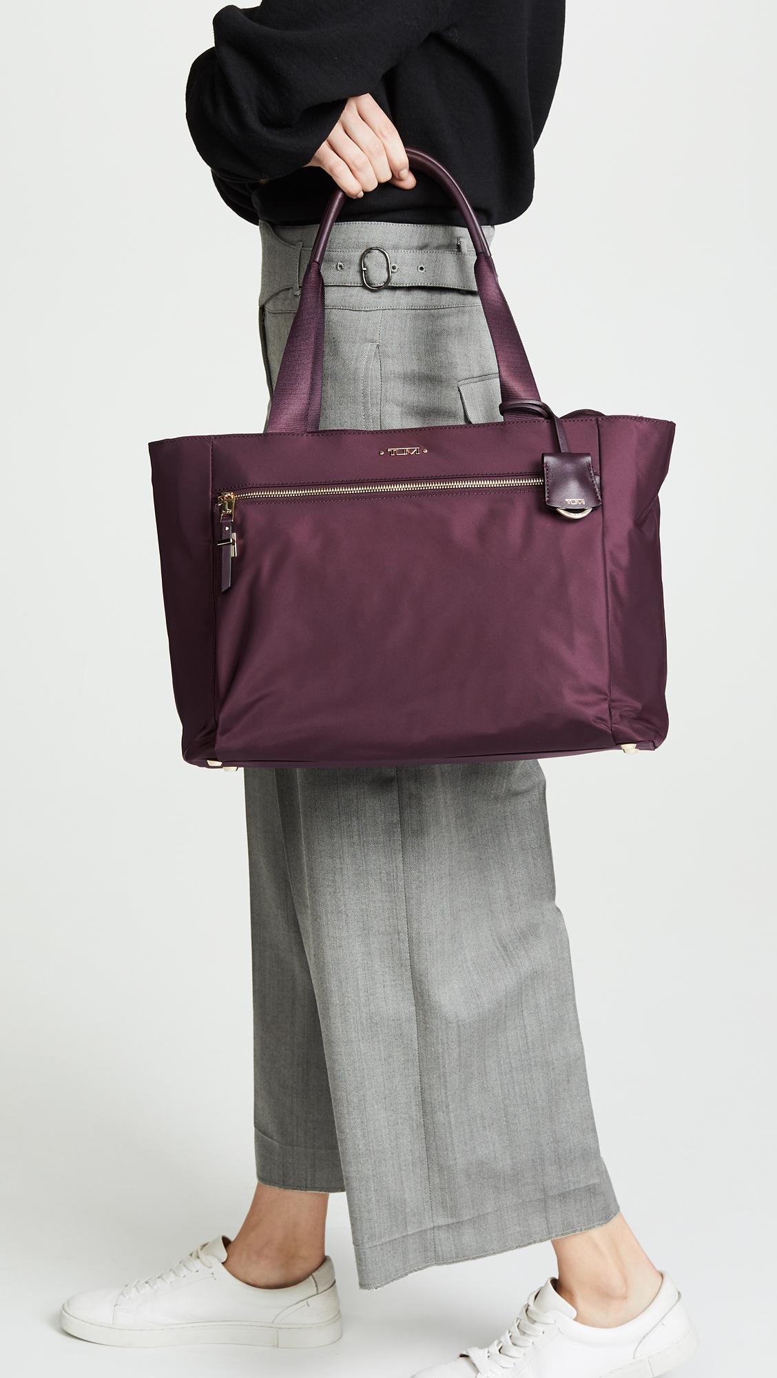 Tumi Voyageur Mauren Tote Bag in Purple | Lyst