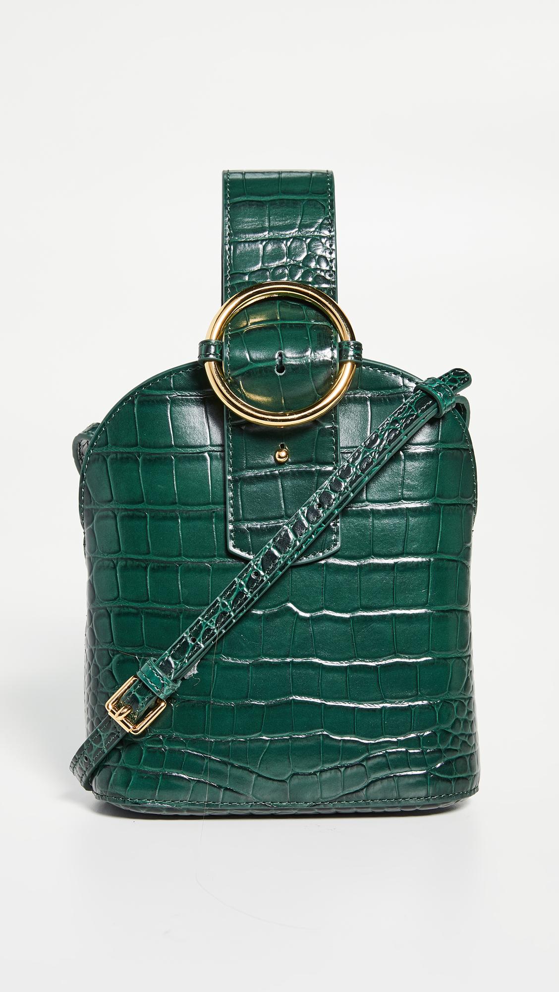 Parisa Wang | The Carrie Bracelet Bag Green
