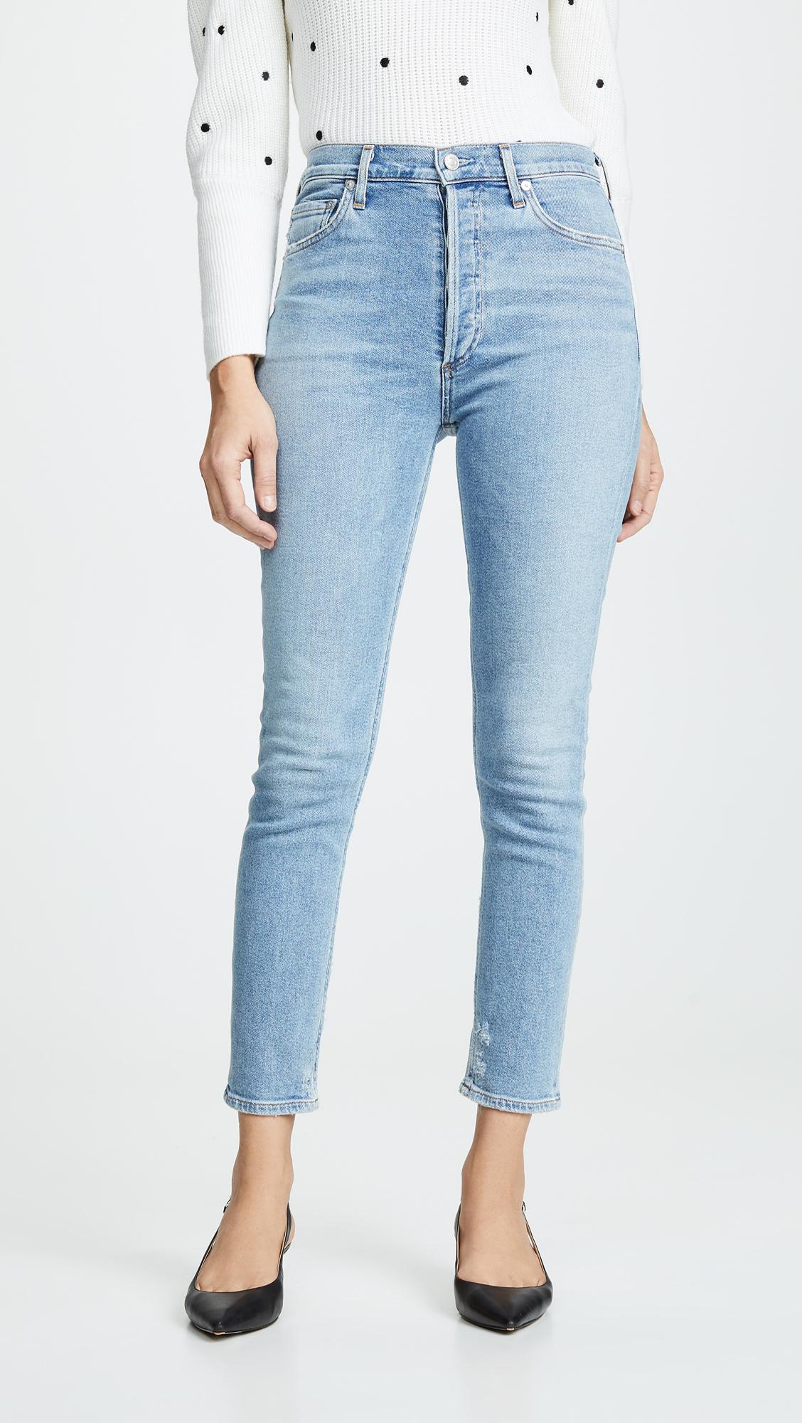 agolde nico skinny jeans