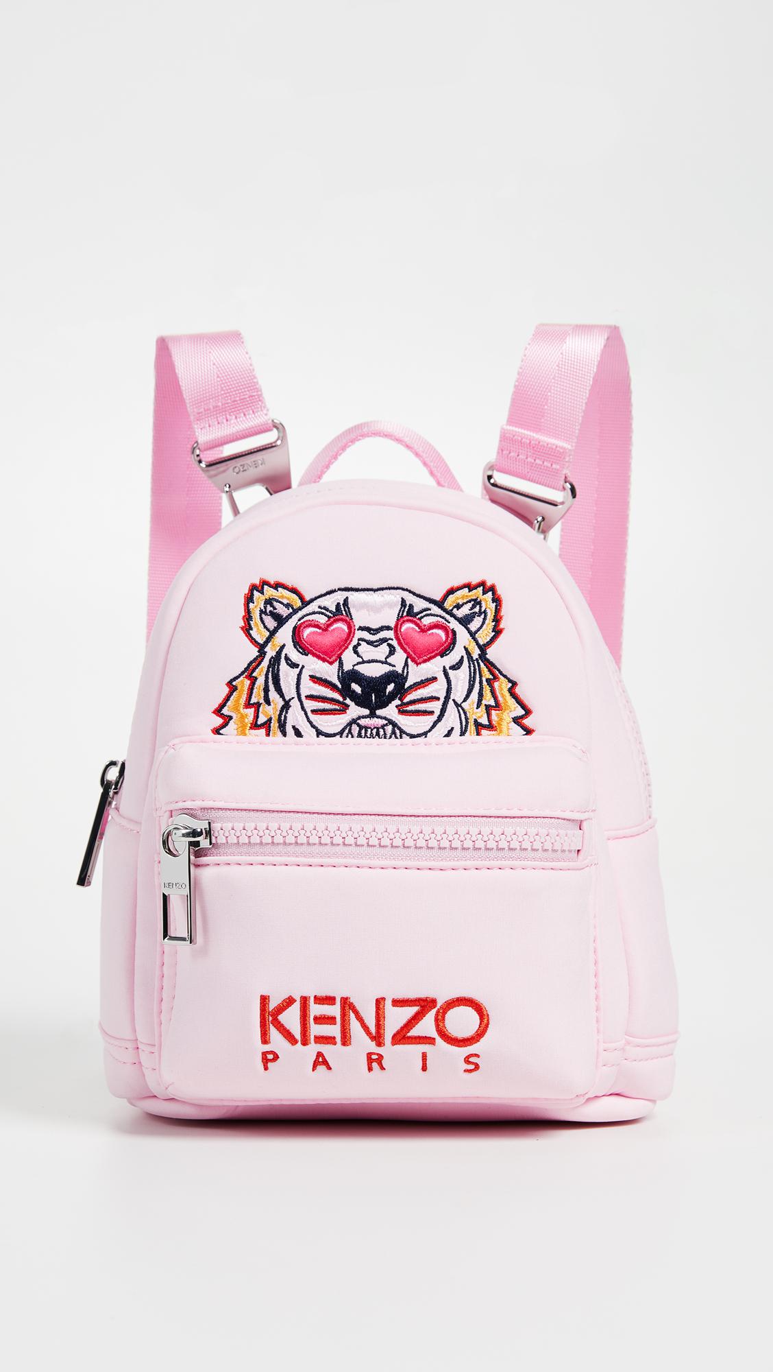 Love You Mini Tiger Backpack in Pink 