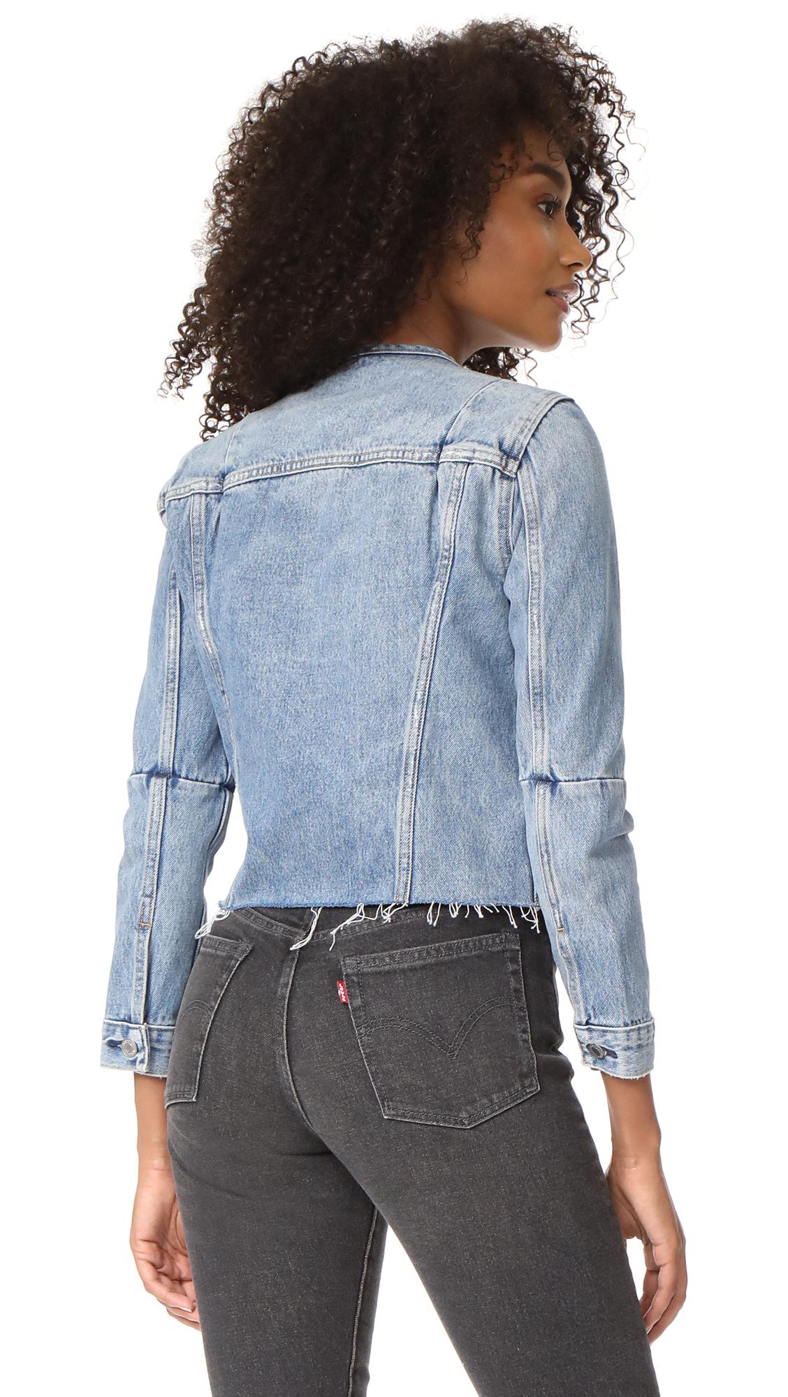 Levi's Altered Trucker Jacket in Blue | Lyst