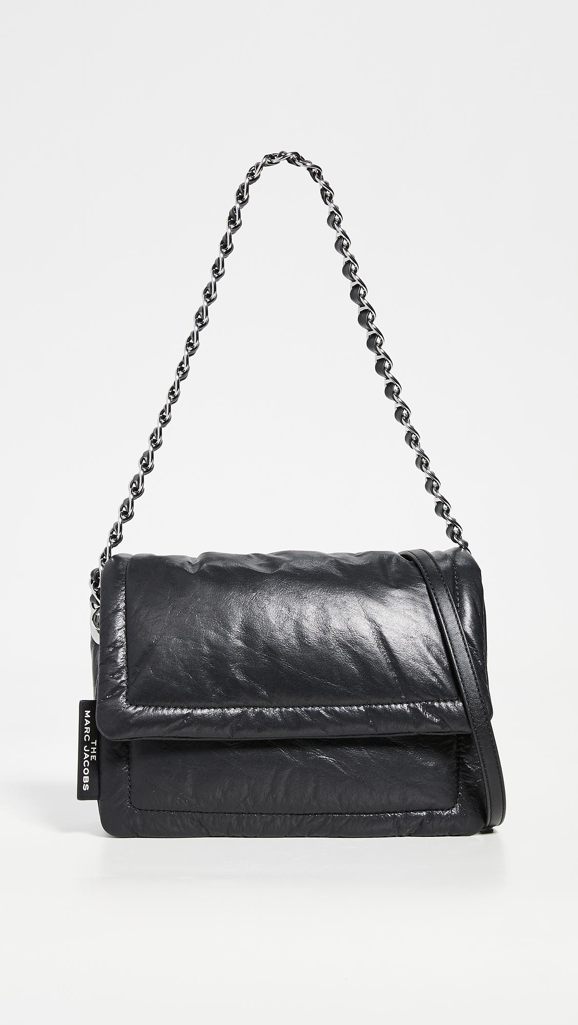 Marc Jacobs Leather The Pillow Bag in Black | Lyst