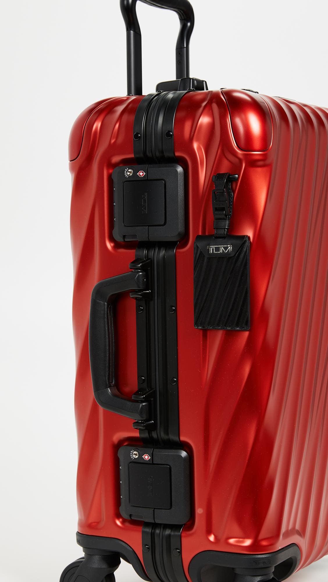 Tumi 19 Degree Aluminium International Carry On Suitcase in Red Lyst