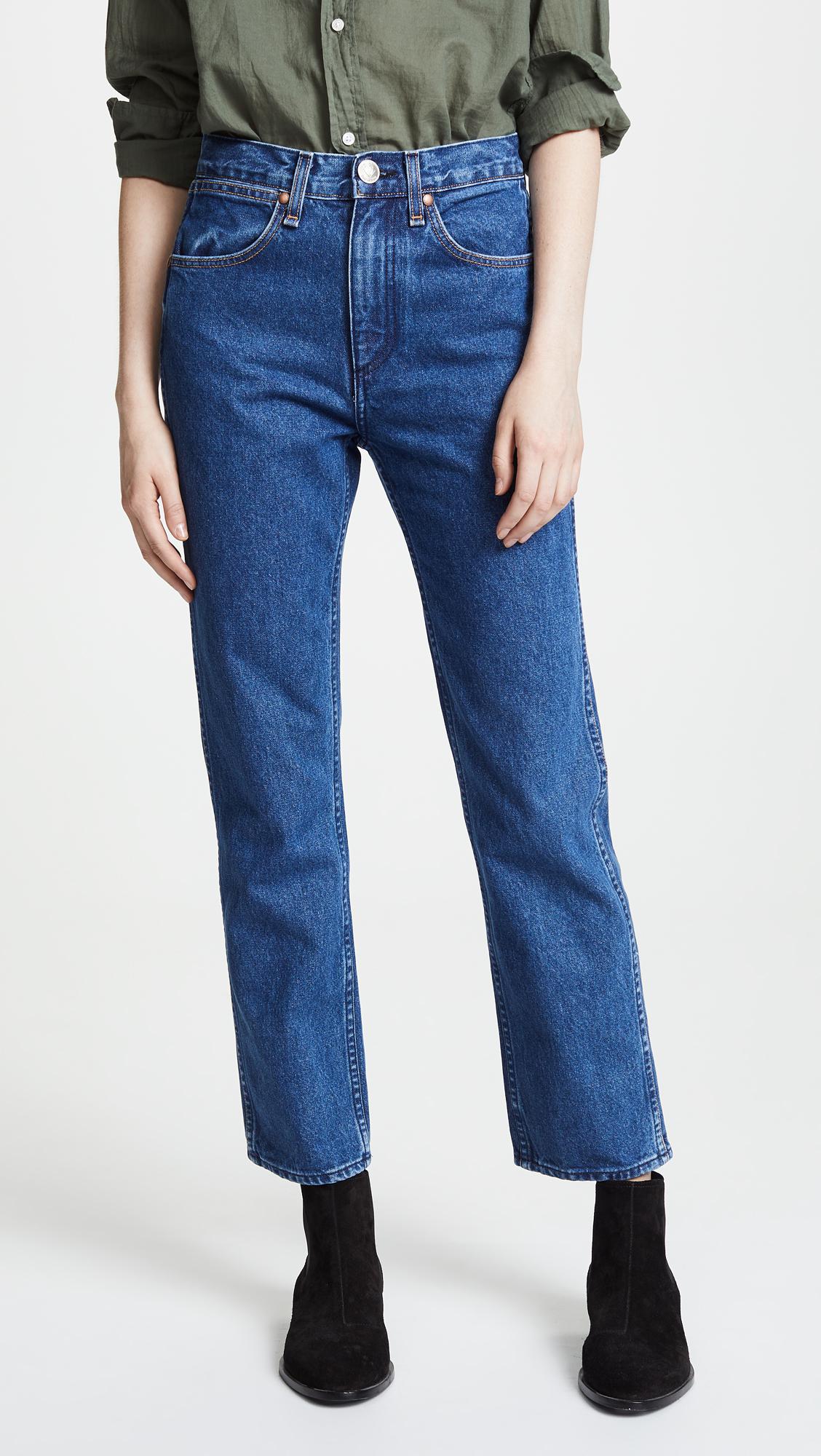 Rag & Bone Denim Vintage Straight Jeans in Blue - Lyst