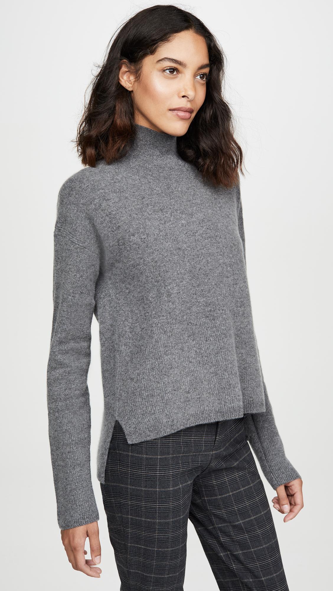 NAADAM Drop Shoulder Cashmere Sweater in Granite (Gray) - Lyst