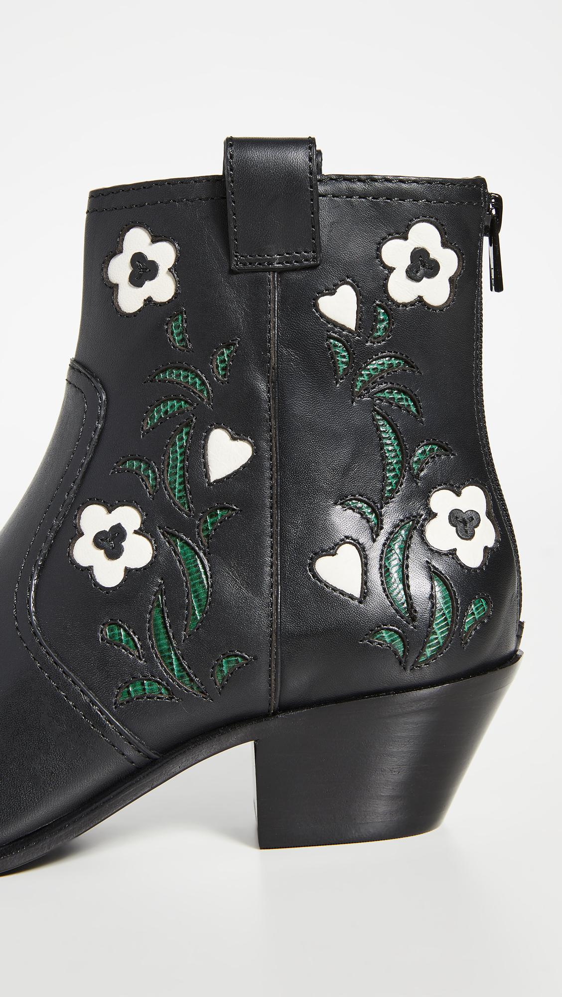 loeffler randall joni western booties